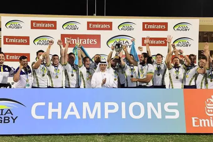 Казахстан стал чемпионом Asia Rugby Emirates Men’s Sevens Trophy 2025 в Омане