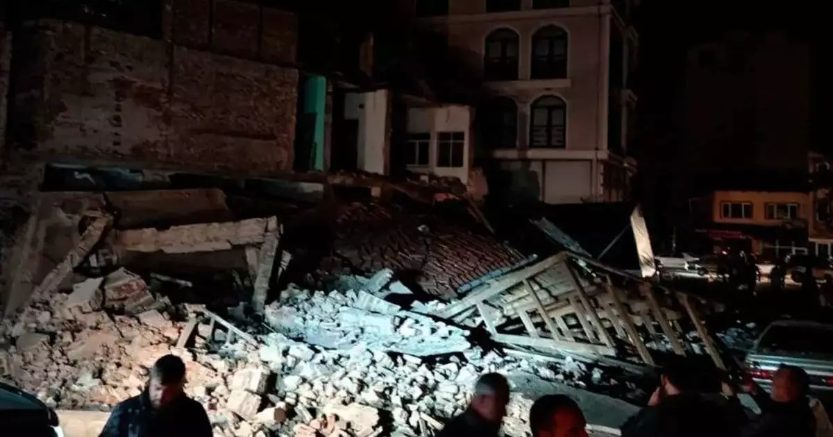  Түркияда 6,1 магнитудалы жер сілкінісі болды 