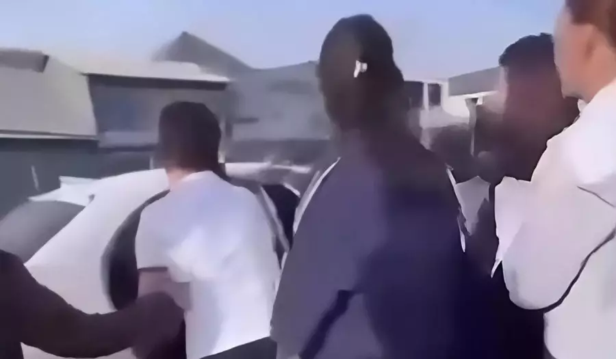 Таразда қыз алып қашу сәті видеоға түсіп қалған 