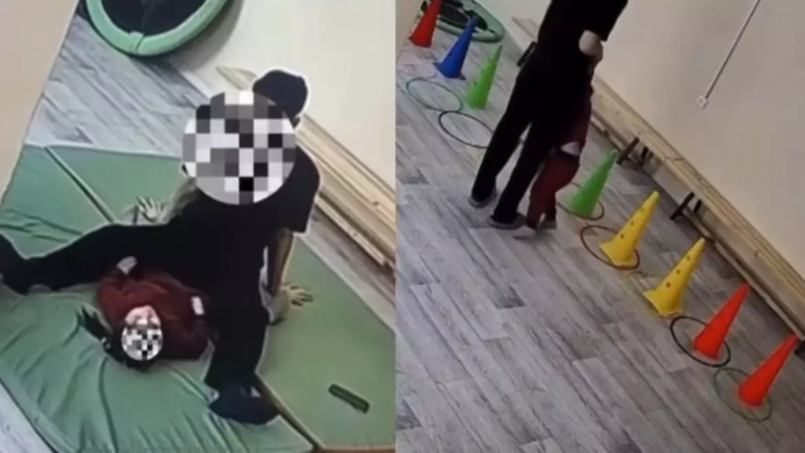 Желіде даулы видео тарады: Дене шынықтыру сабағында кішкентай қыз жарақат алды