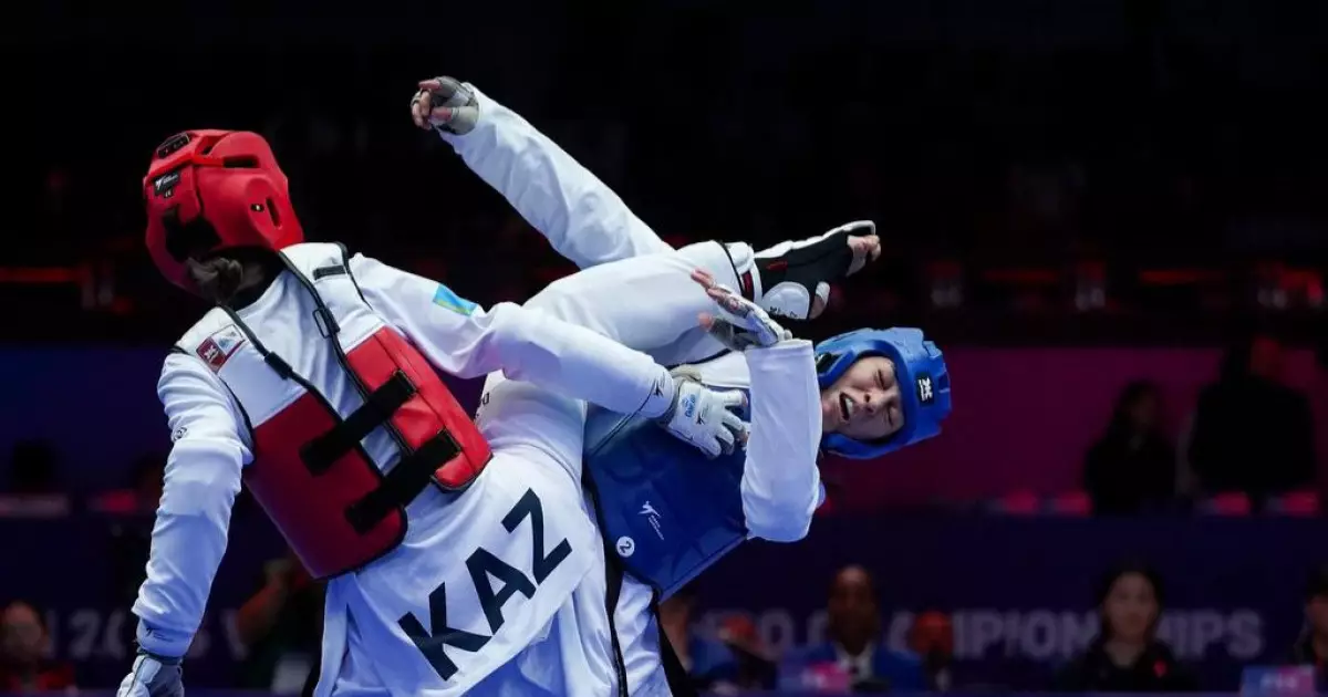  Таэквондошы Айдана Құмартаева әлем чемпионатының жүлдегері атанды   