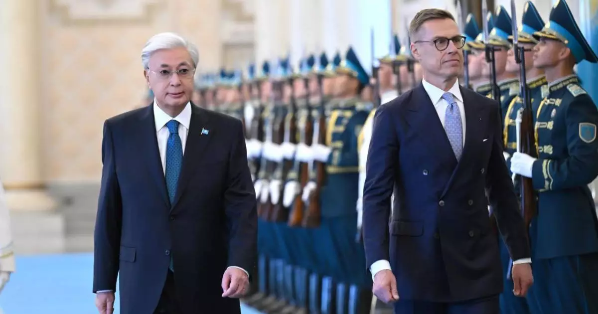  Қасым-Жомарт Тоқаев Финляндия президентін Ақордада қарсы алды 