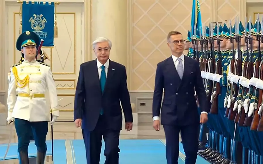 Қасым-Жомарт Тоқаев Финляндия Президентін Ақордада қарсы алды
