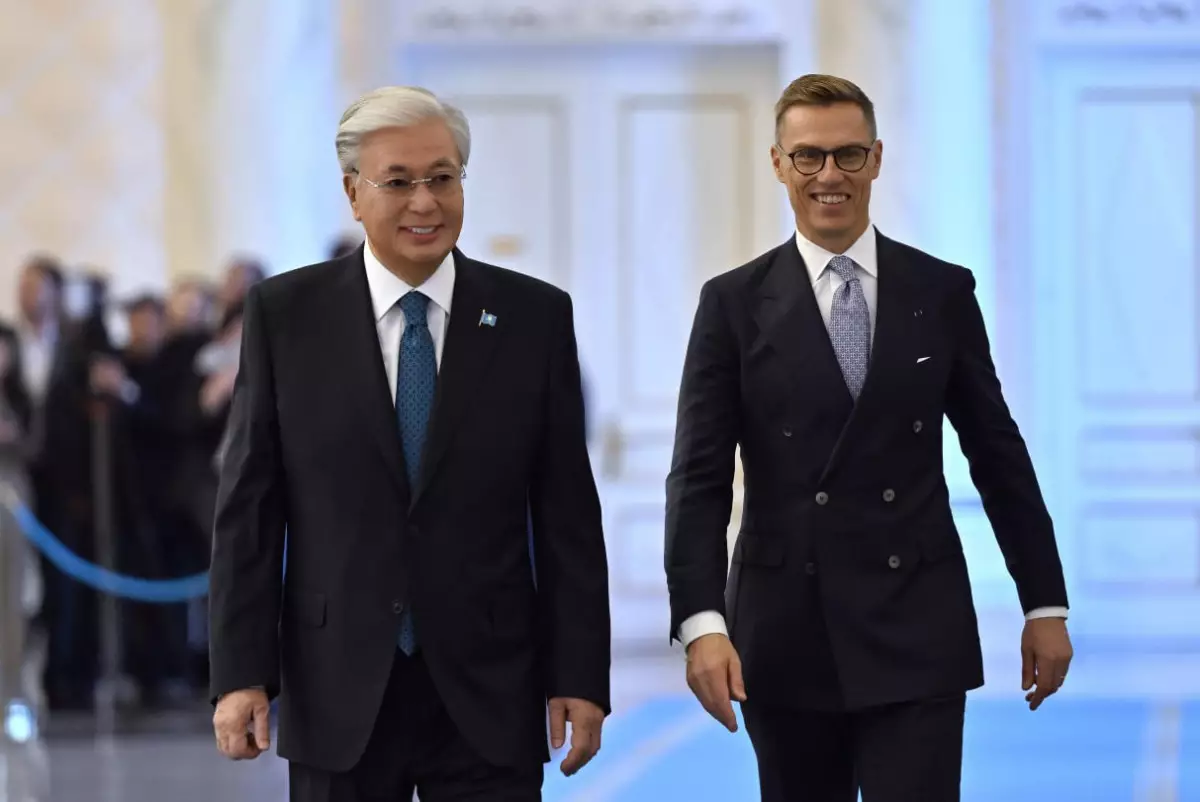 Токаев принял в Акорде Президента Финляндии