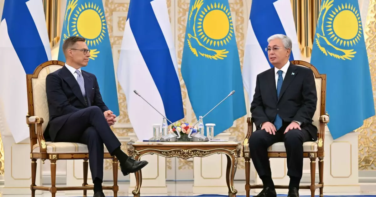   Тоқаев Финляндия президентімен келіссөз жүргізді   