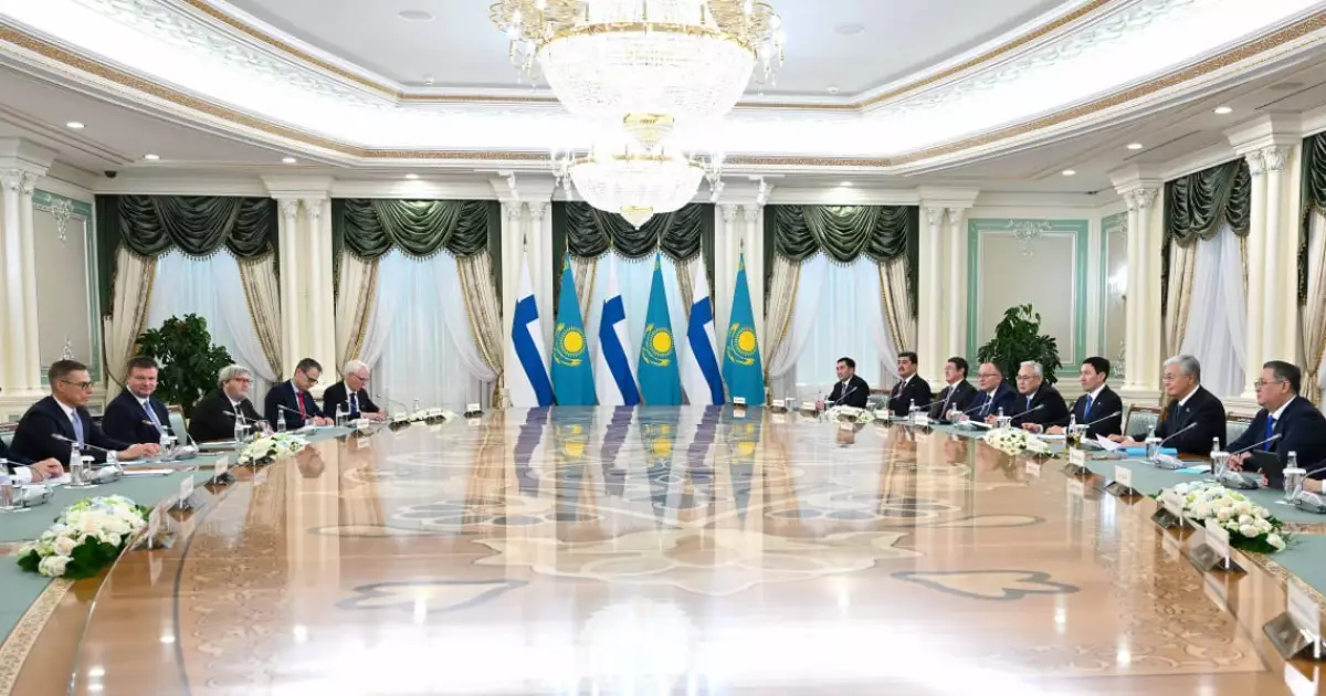   Тоқаев: Финляндия – Қазақстанның Солтүстік Еуропадағы басты серіктесі   