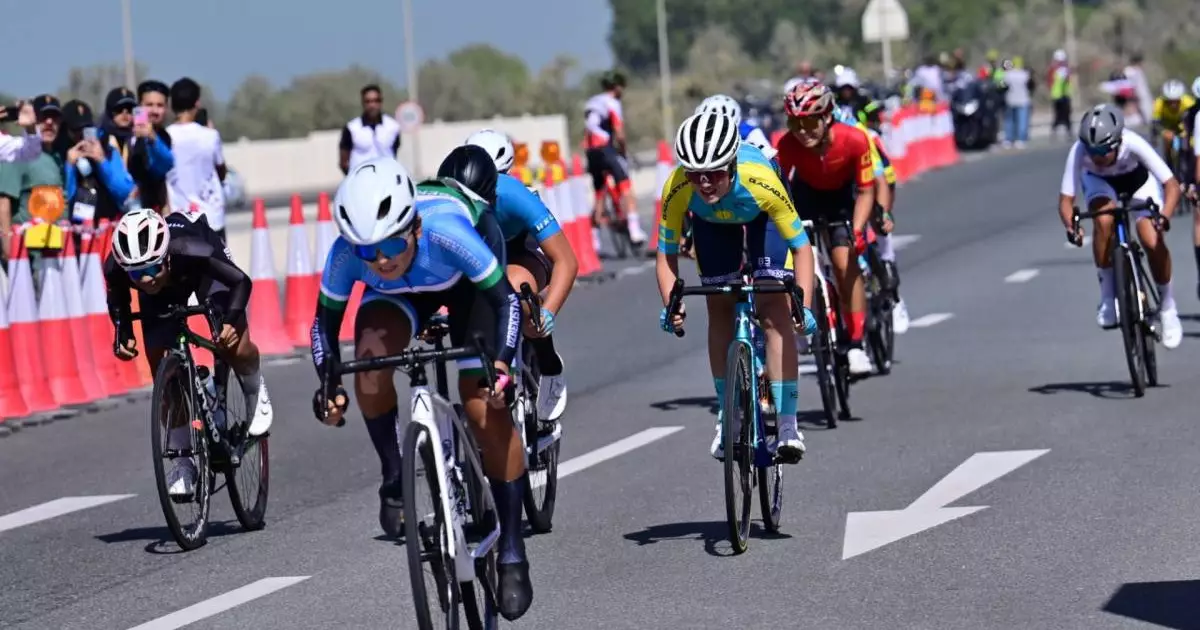  Велошабандоз Валерия Кузнецова Азия ойындарында күміс жүлдеге ие болды 