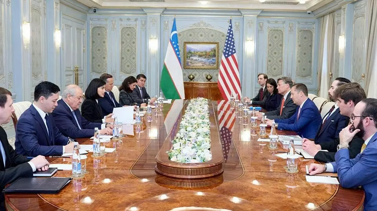 Саида Мирзиёева встретилась со спецпосланником президента США