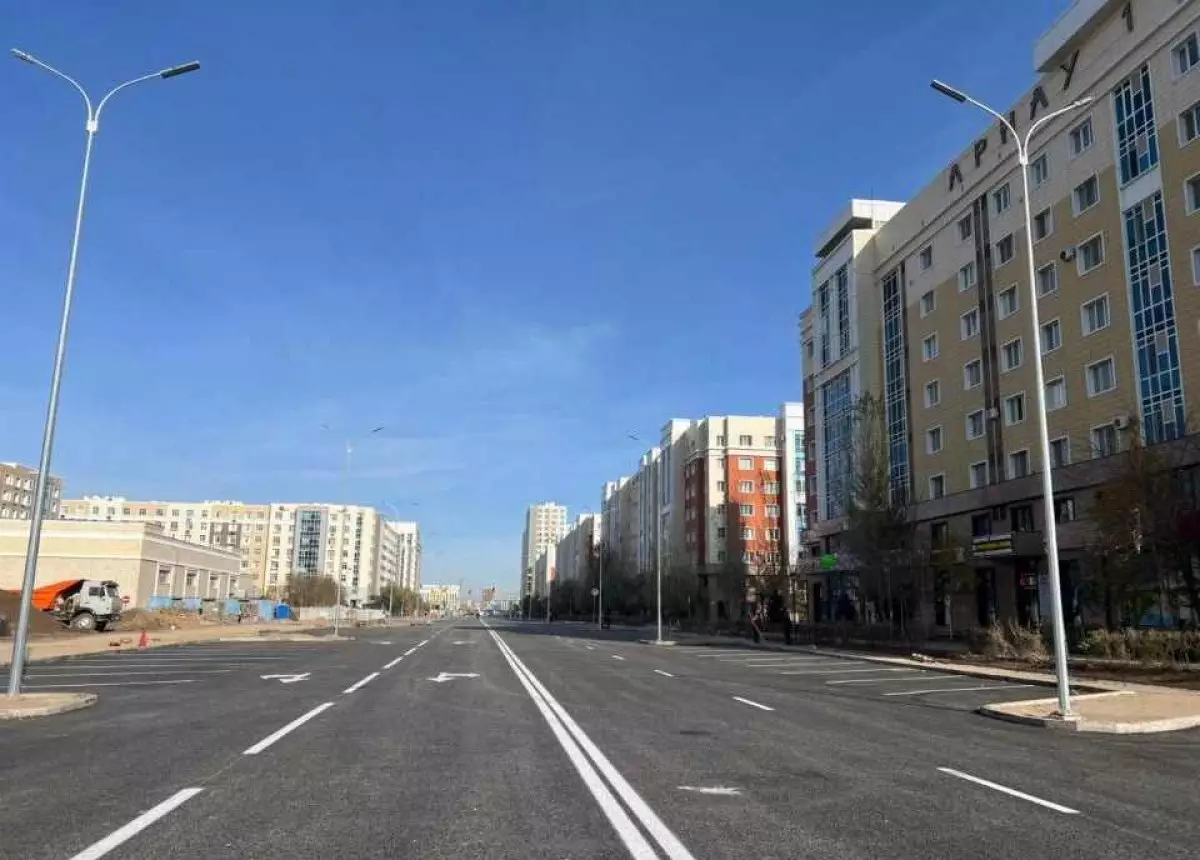 Ремонт дорог в Астане: какие участки открыли для проезда