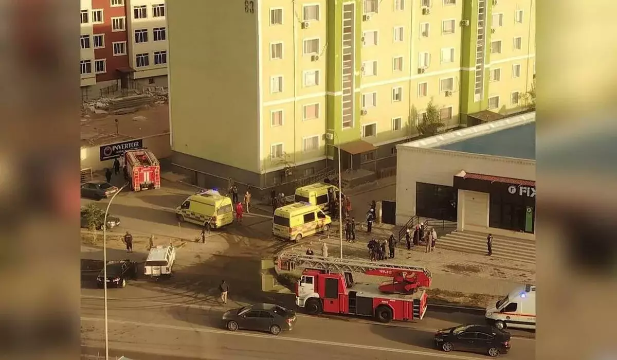 Взрыв газового баллона в Актау: стало известно о состоянии пяти пострадавших (ВИДЕО)