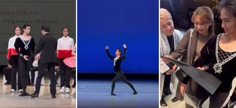 Казахстанский студент завоевал золото на IX Пекинском балетном конкурсе