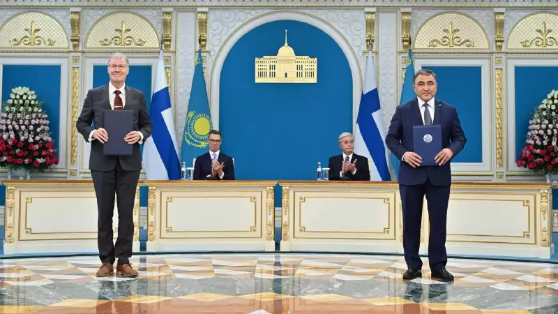 Қазақстан мен Финляндия арасында 15 құжатқа қол қойылды