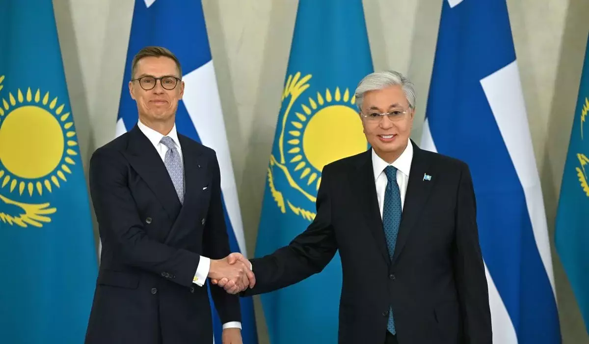 Тоқаев пен Стубб Украинада жаппай, әділ және тұрақты бейбітшілікті тезірек орнатудың маңызын атап өтті