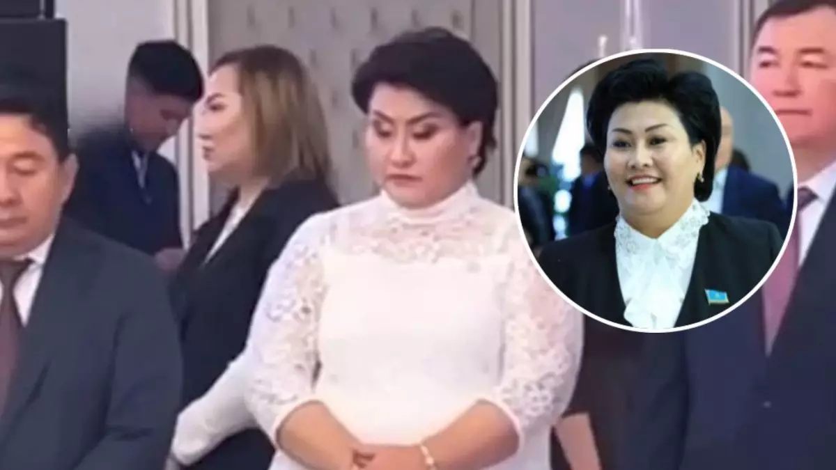 Сотталған экс-шенеунік Бақытгүл Хаменова тойда жүр