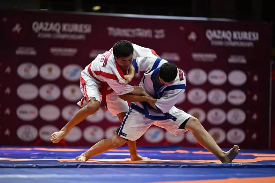 Қазақ күресінен Азия чемпионаты басталды