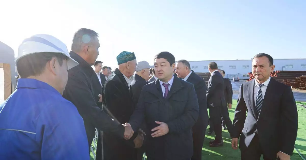   «AMANAT»: Маңғыстауда өндіріс орындарының ашылуы өңірдің экономикалық дамуына серпін береді   