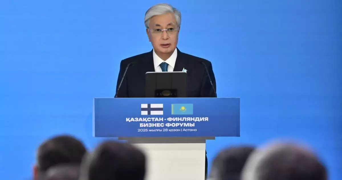  Қасым-Жомарт Тоқаев пен Александр Стубб «Қазақстан – Финляндия» бизнес форумына қатысты 