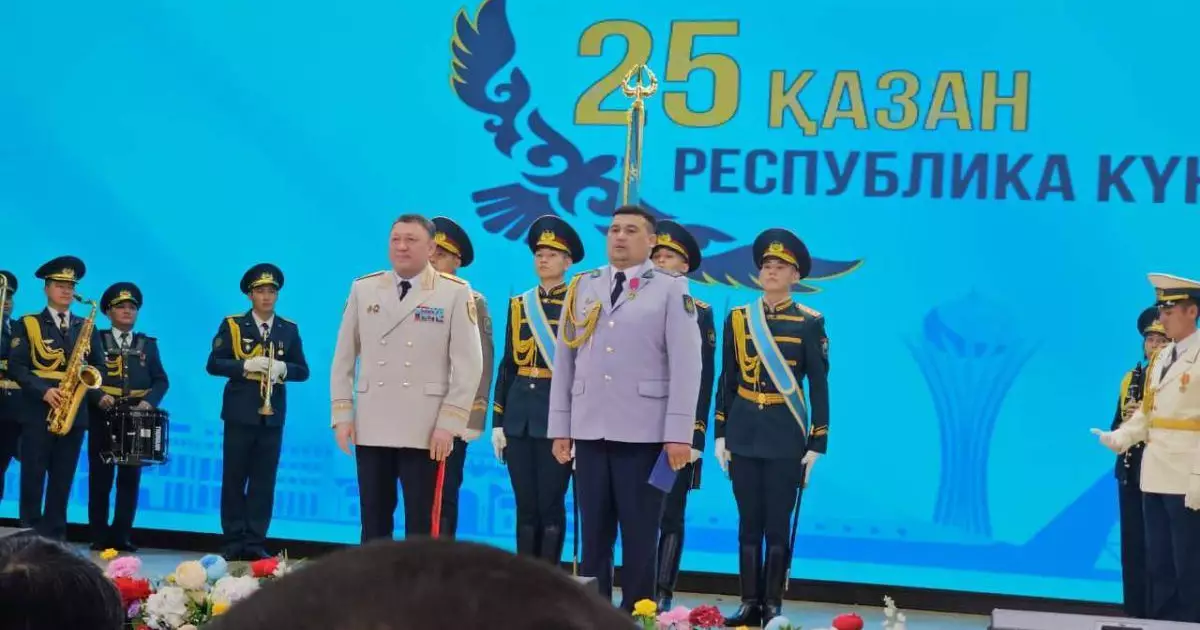  Ірі киберқылмыстарды ашқан полицей мемлекеттік медальмен марапатталды 