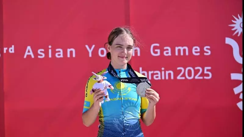 Қазақстан құрамасы тас жолдағы велоспорттан Жасөспірімдер Азиадасында күміс алды