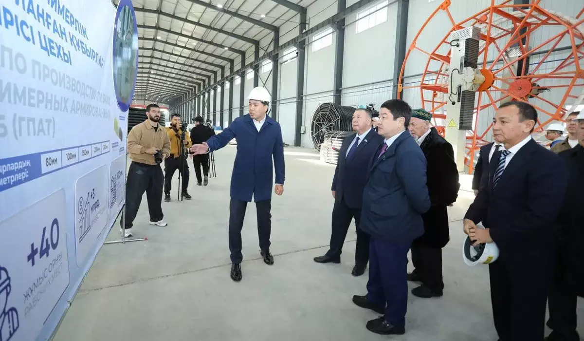 «AMANAT» партиясының бастамасымен Маңғыстау облысында бірнеше жаңа цех ашылды