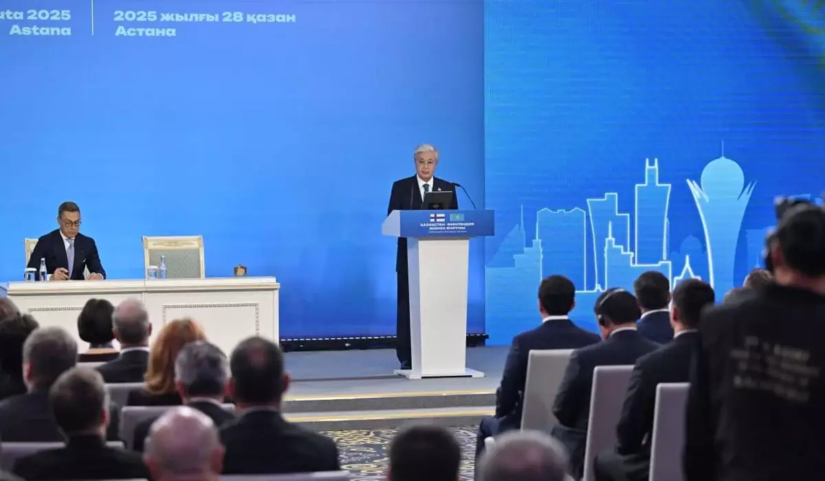 Инвестиции Финляндии в Казахстан выросли на 80%: Токаев призвал бизнес к новым проектам