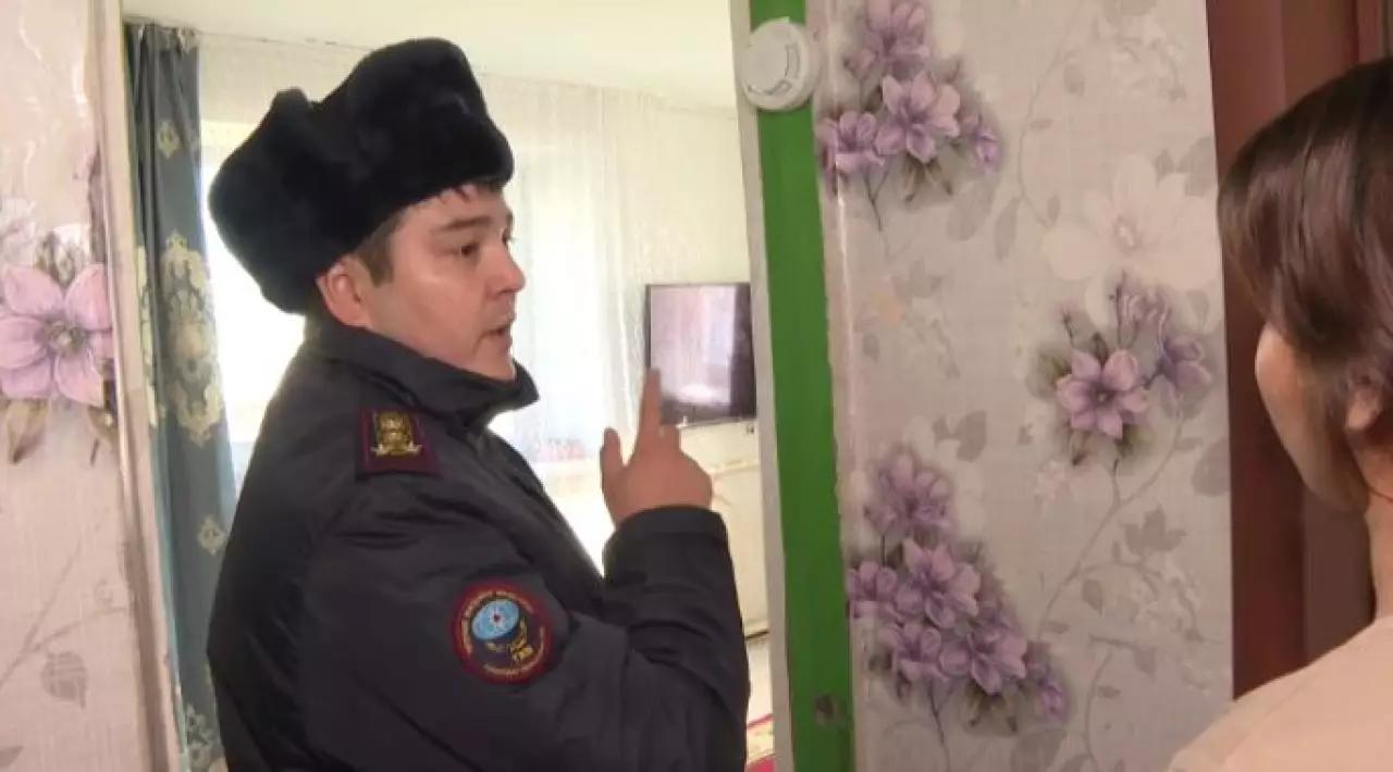 Датчики угарного газа устанавливают в домах сельчан Павлодарской области