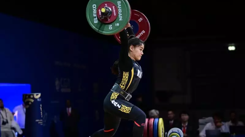 Ауыр атлетикадан Нұрсыйла Берікбол жасөспірімдердің Азия ойындарында қола медаль алды