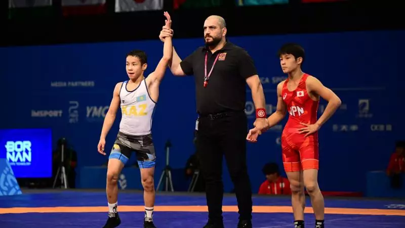 Еркін күрестен Бақдәулет Ағабек жасөспірімдер Азия ойындарының қола жүлдесін иеленді