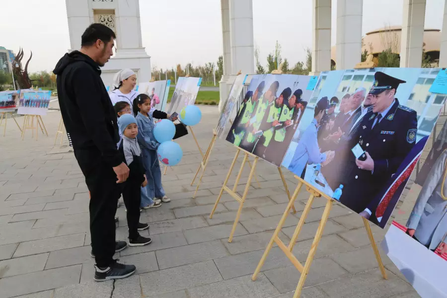 Туристерді тартқан Түркістандағы фотокөрме