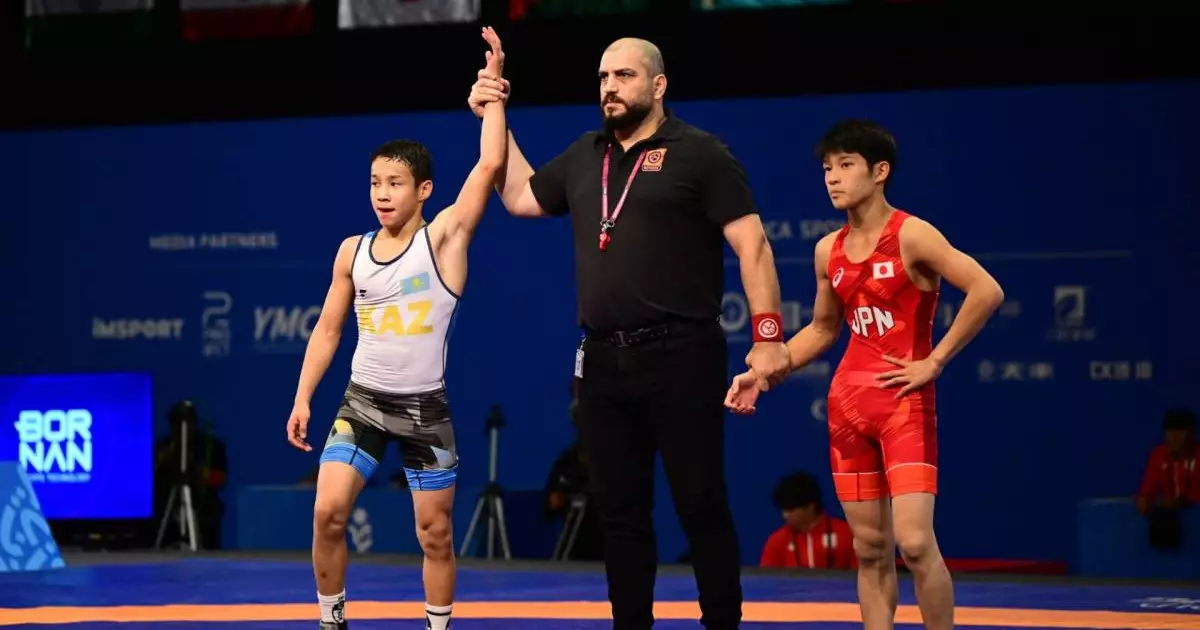  Бақдәулет Ағабек еркін күрестен Азия біріншілігінде қола жүлдегер атанды 