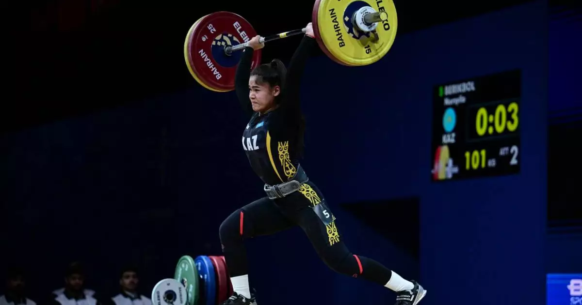  Жасөспірімдер Азиадасы: Ауыр атлет Нұрсыйла Берікбол қола жүлдеге ие болды 