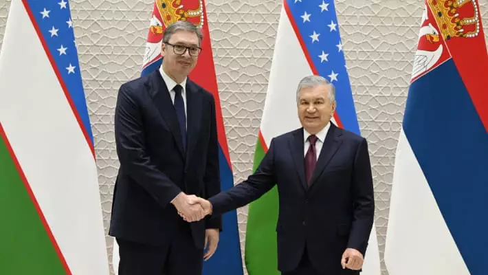 Мирзиёев и Вучич обсудили укрепление узбекско-сербского сотрудничества