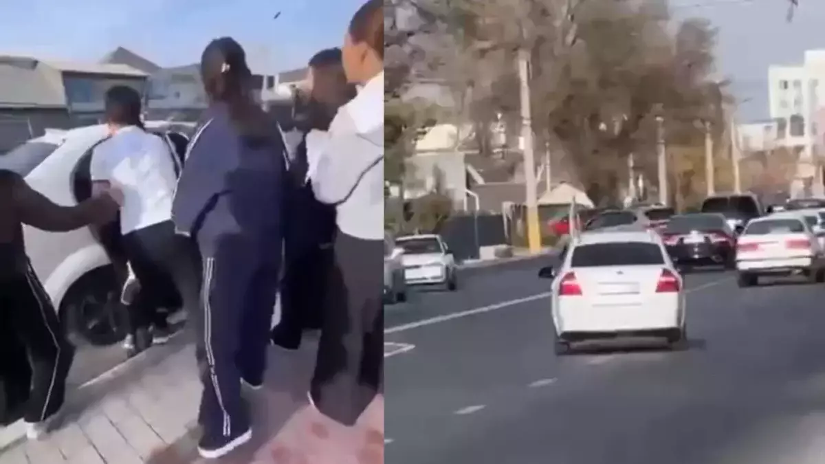 В Таразе задержаны трое мужчин, похитивших девушку посреди улицы