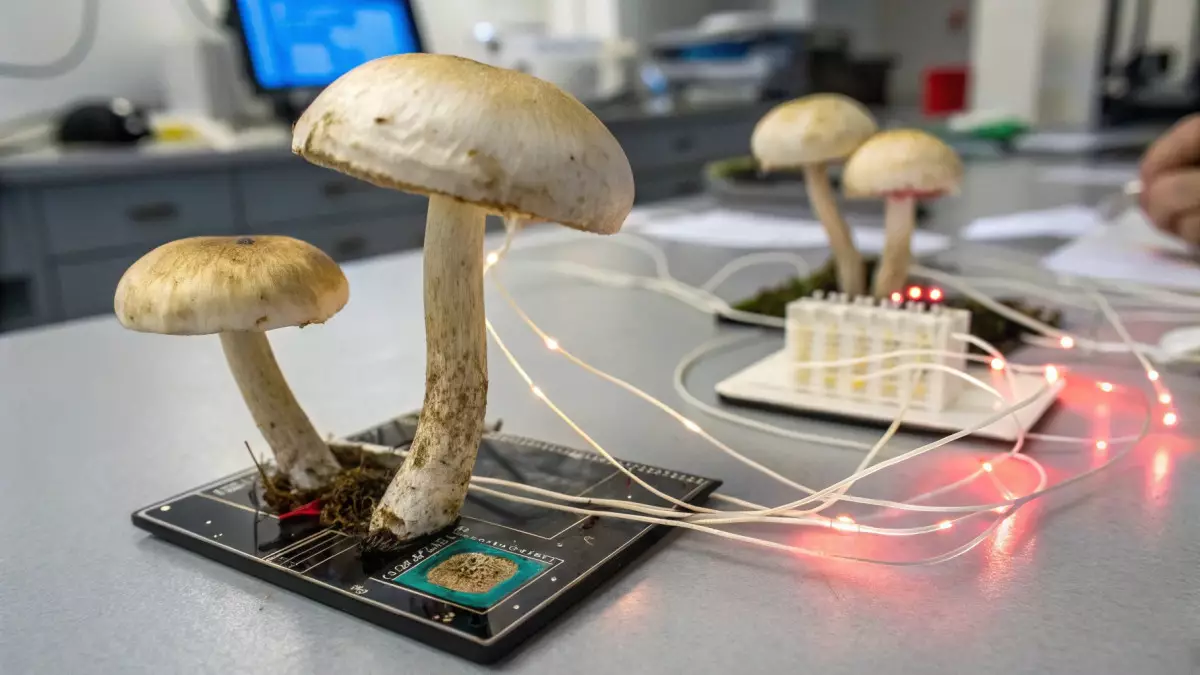 Грибы вместо микрочипов: учёные создают биоэлектронику будущего