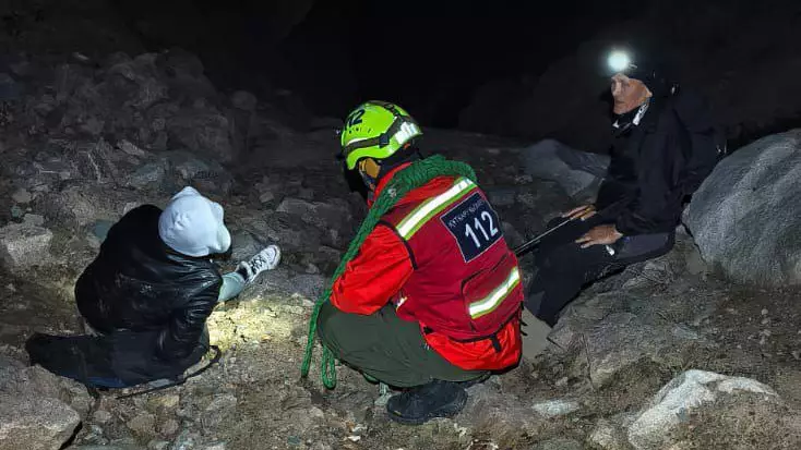 Алматы тауларында адасқан туристер аман-есен табылды