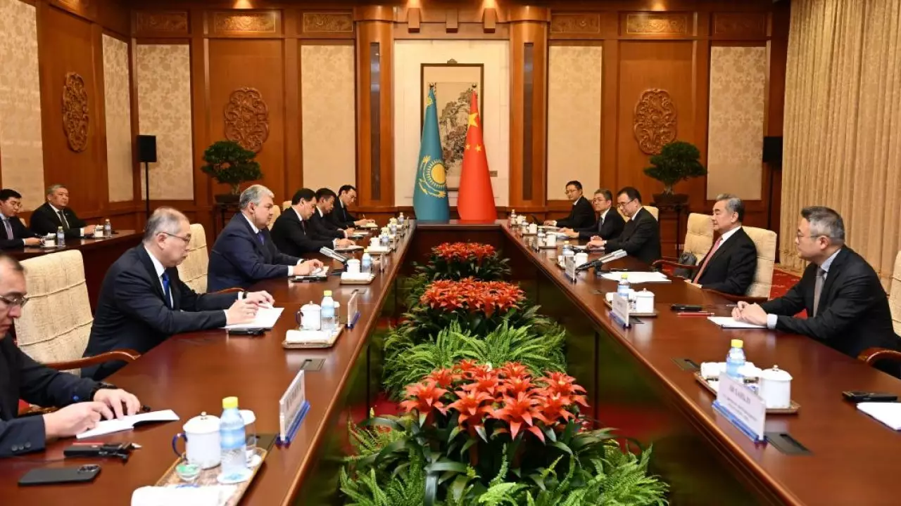 Қазақстанның Сыртқы істер министрі Қытайға ресми сапармен барды
