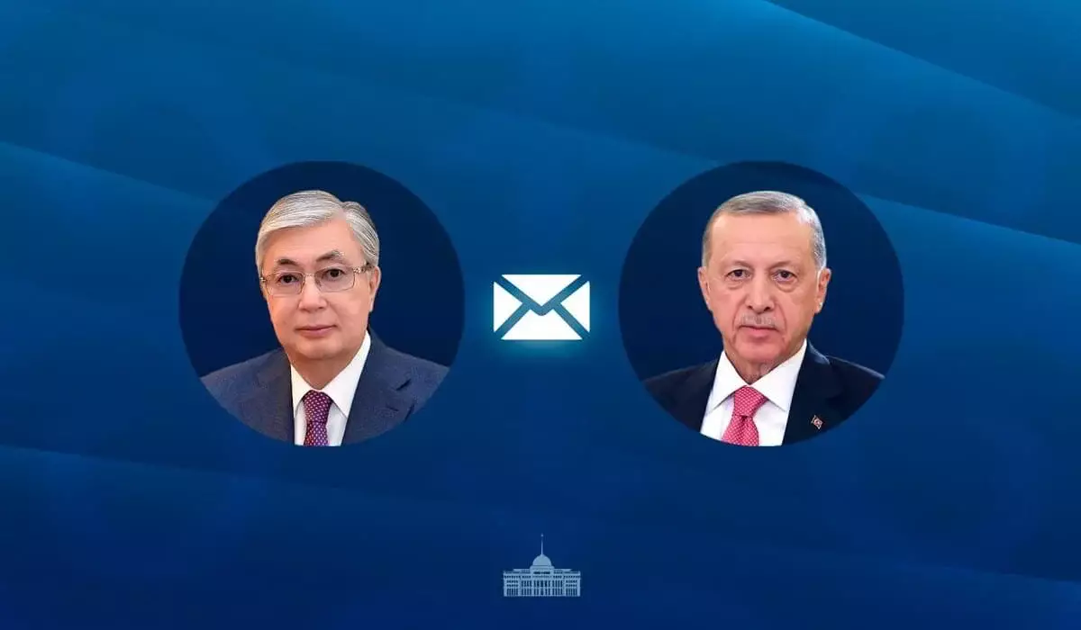 Токаев поздравил Эрдогана и турецкий народ