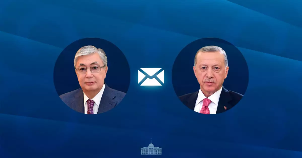   Мемлекет басшысы Түркия президентіне құттықтау жолдады   