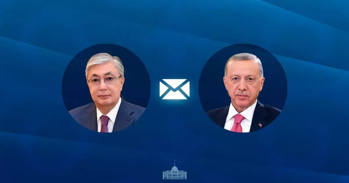  Мемлекет басшысы Түркия президентін құттықтады 