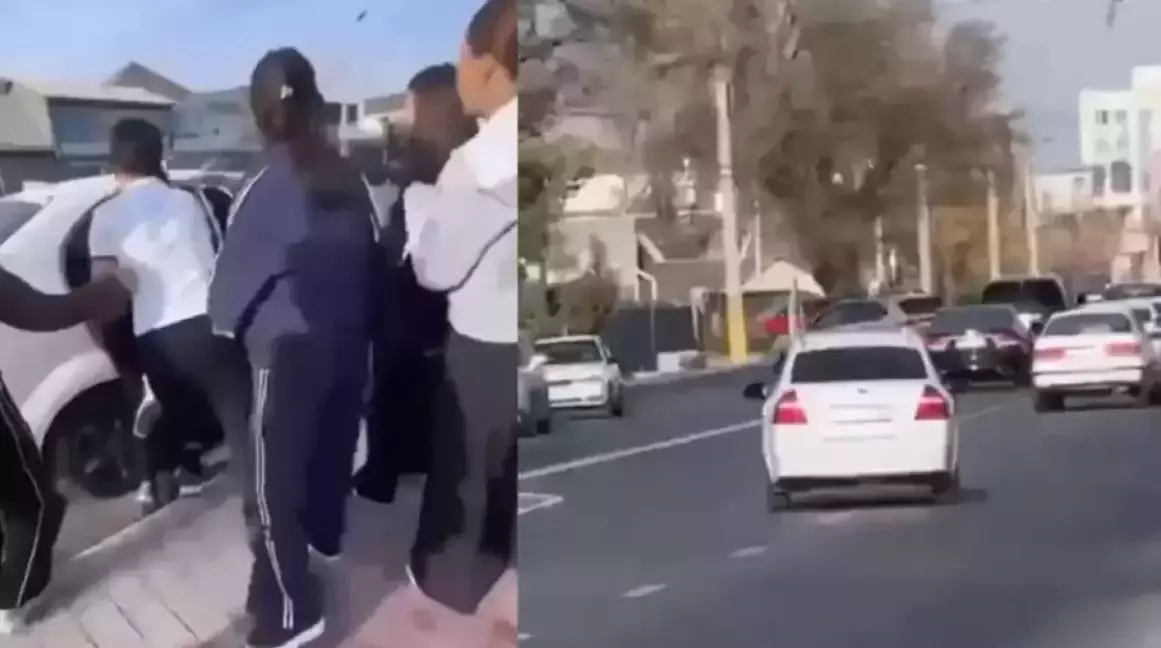 Таразда көшеде қыз алып қашқандар қамауға алынды 