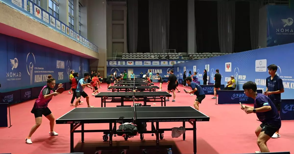  Үстел теннисінен Президент Кубогінің алғашқы чемпиондары белгілі болды 