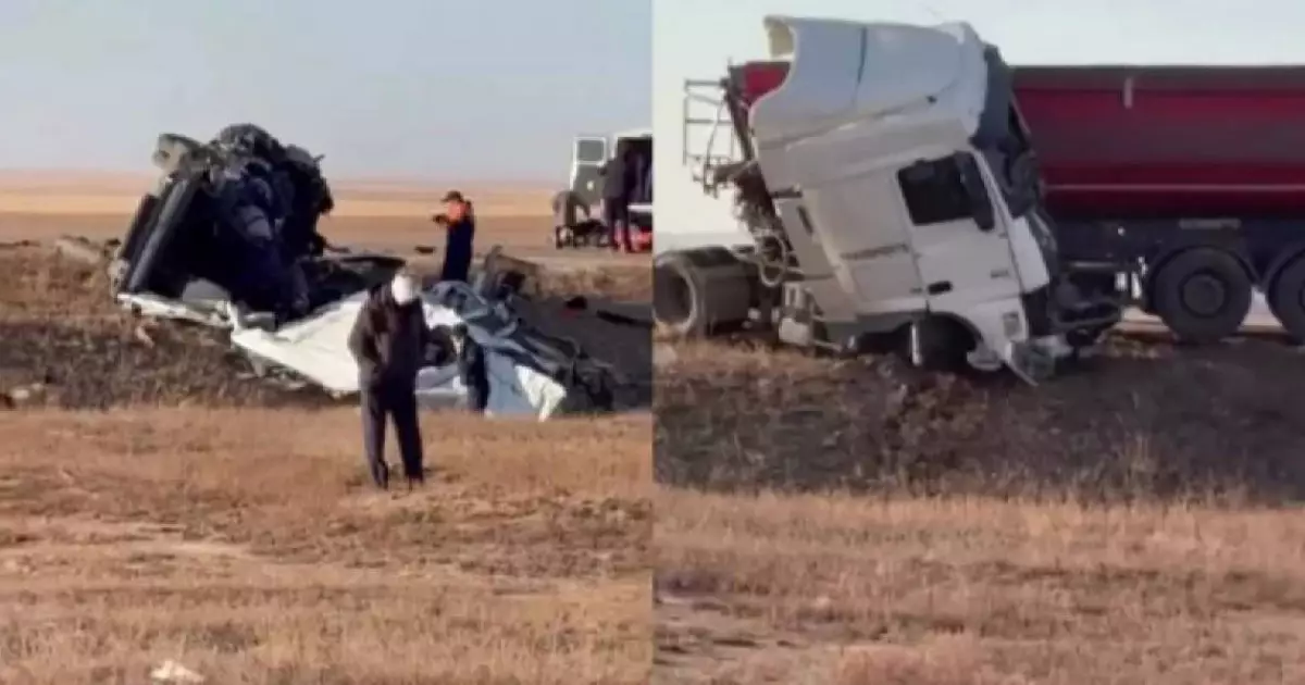  Ақтөбедегі 12 адам қаза тапқан жол апаты: Тірі қалған ер адам Астанаға жеткізілді 