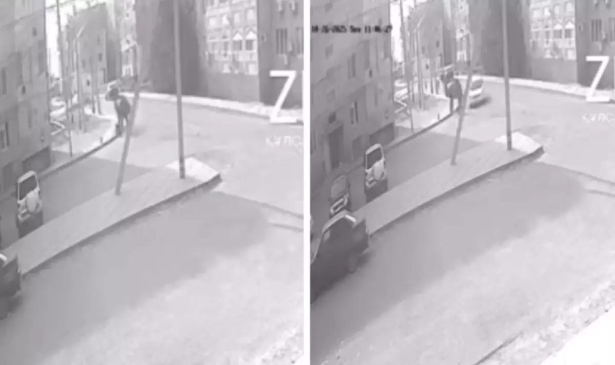 Құлсарыда түйе баланы таптап кетті (ВИДЕО)