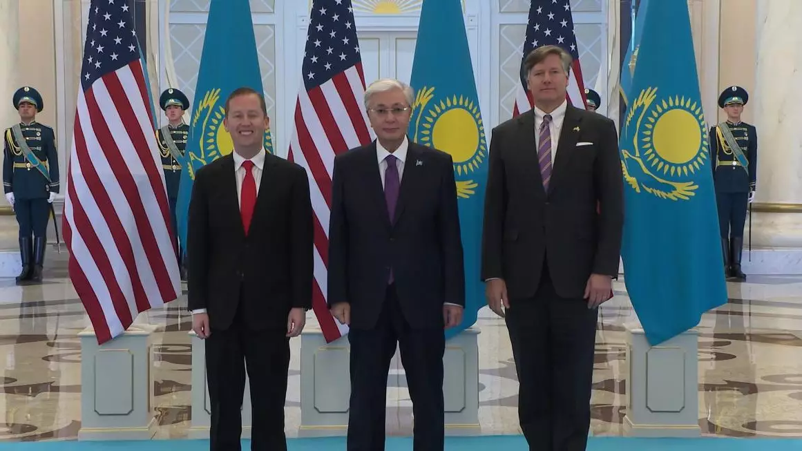 АҚШ президентінің арнайы өкілі мен Мемлекеттік хатшысының орынбасары Ақордаға келді