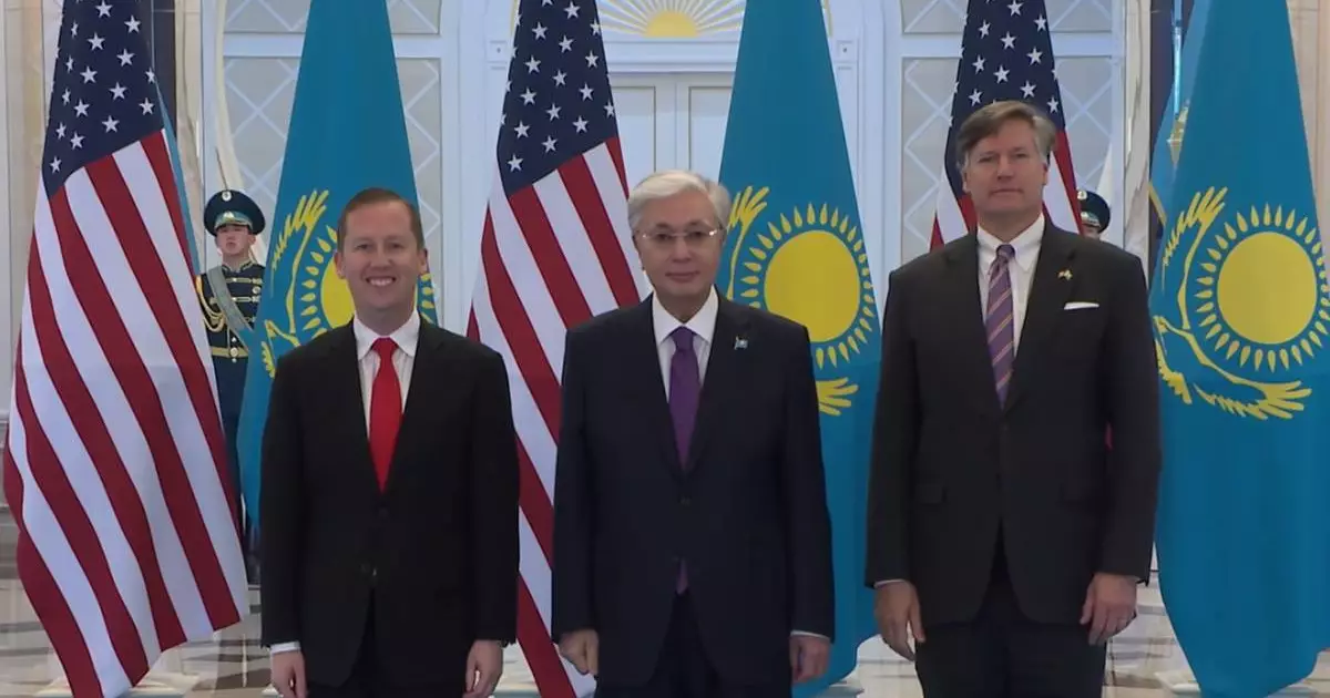  Америка Президентінің арнайы өкілдері Ақордаға келді 