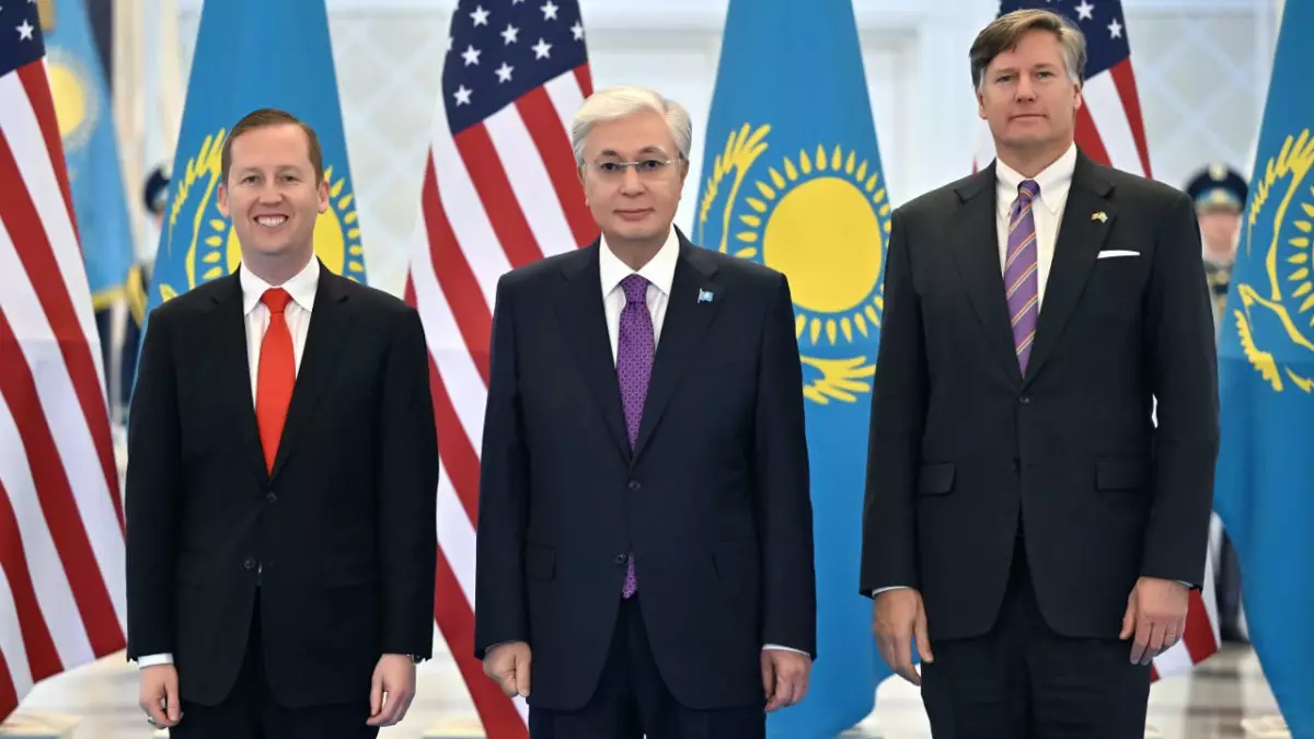 Серджио Гор Тоқаевқа АҚШ Президентінің сәлемін жеткізді