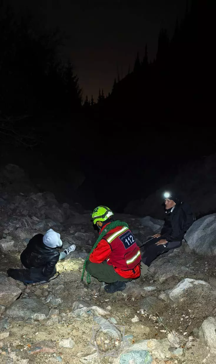 Алматы тауларында адасып кеткен туристер құтқарылды