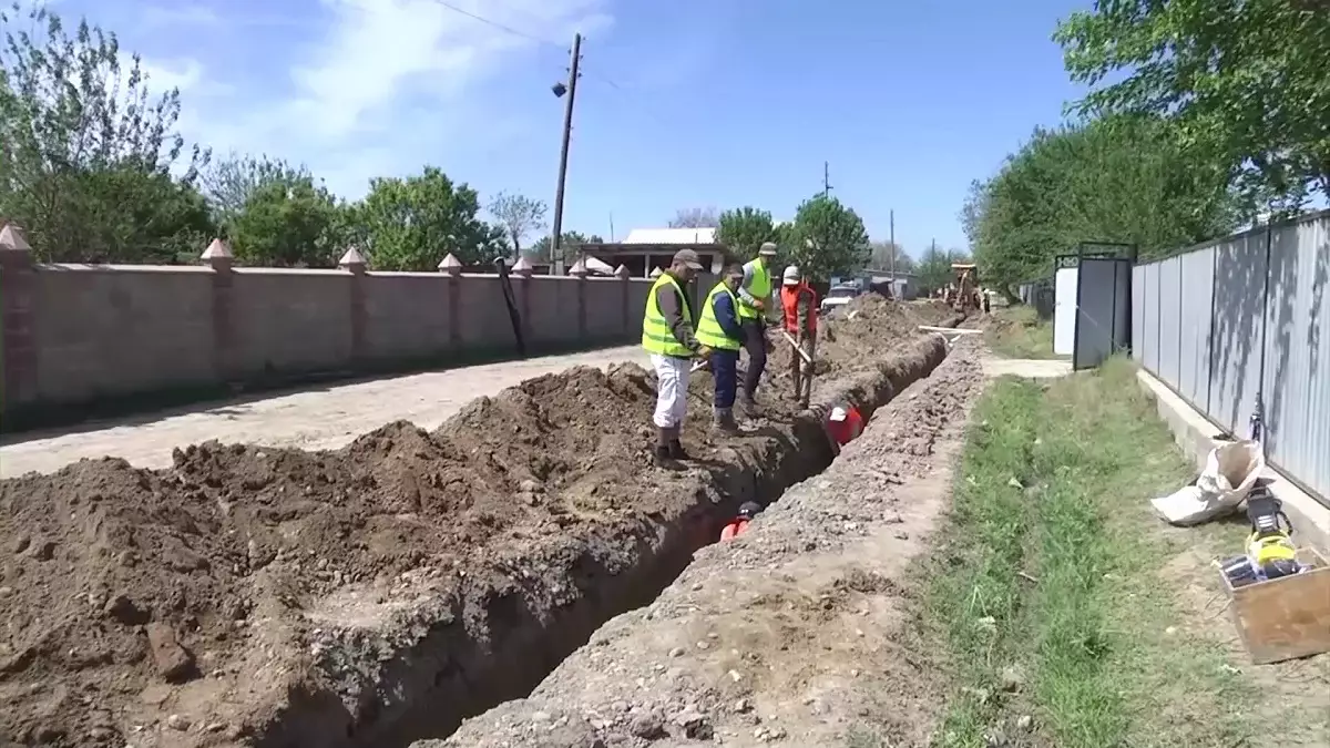 Түркістан облысында құбыр жарылып, 33 елдімекен газсыз қалды