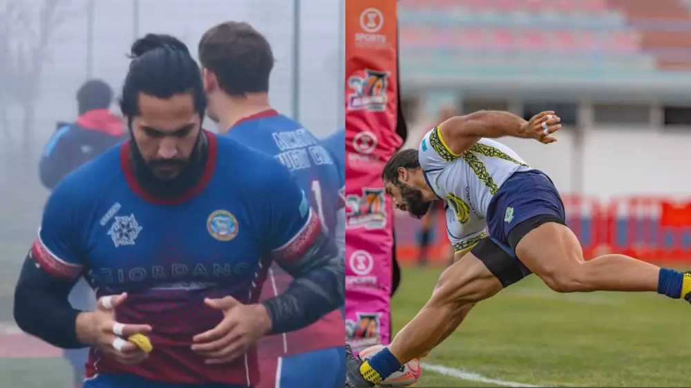 Казахстанский “Аквамен”: видео с капитаном сборной по регби стало вирусным в сети