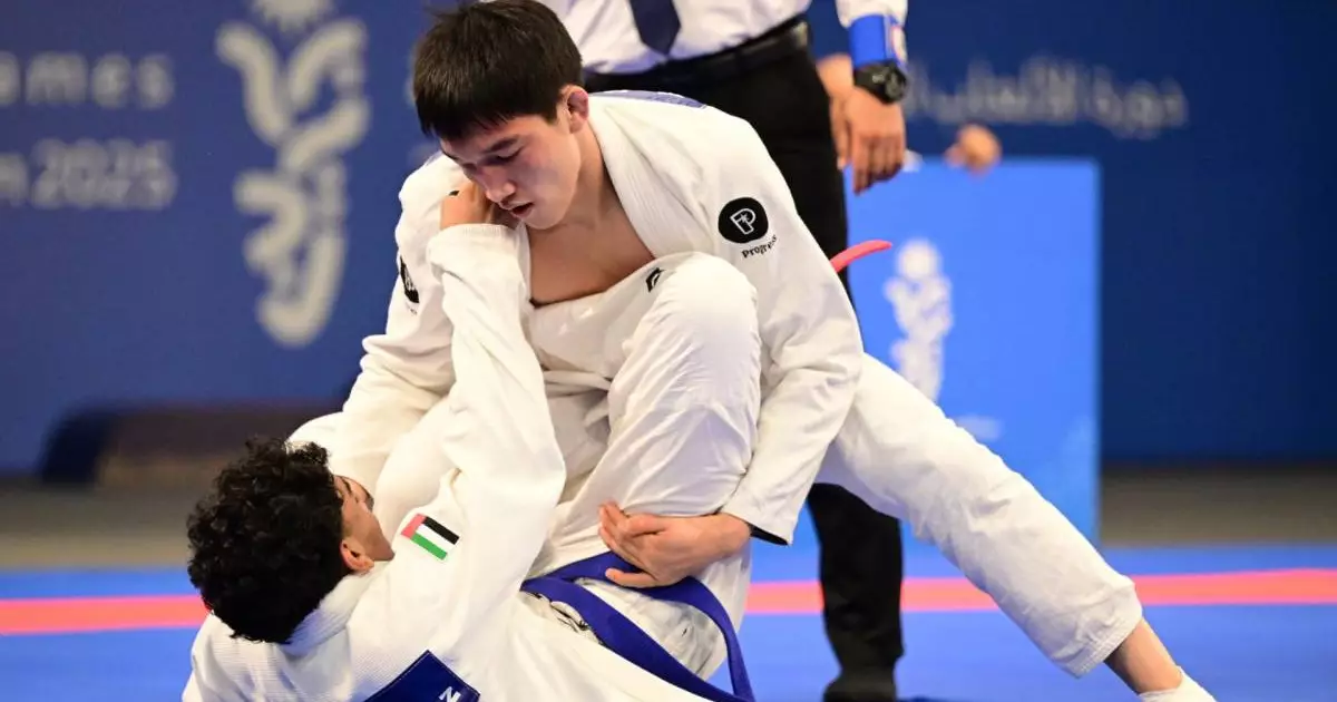  Абдулла Батырбек джиу-джитсудан жасөспірімдер Азиадасының финалына шықты 